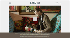 Desktop Screenshot of lardini.it